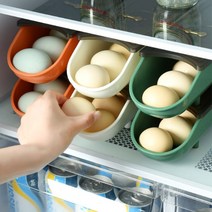 깔끔정리 모던 10구 계란보관함 에그트레이 달걀수납함 에그홀더, 3. 화이트