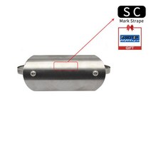 ALCON-오토바이 배기 파이프 보호기 열 차폐 커버 AK 요시무라 AR SC 머플러 링크 탄소 섬유, 08 SUS301-02C with SC