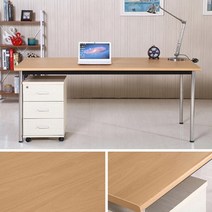 와이제이엘 스마트 포밍 테이블 1800x900 다용도 사무실 컴퓨터 책상 회의실, 메이플비치