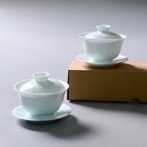 도매용 경덕진 청도 삼재 뚜껑그릇 티컵 아니 손뜨게 커피잔, T20-1 상운 뚜껑그릇 해안파