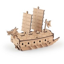 영공방 교육용 거북선 영플래닛 입체퍼즐 - 목재 8W89CC06, 1개, 1개