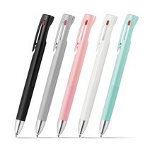 ZEBRA 블렌 3색 유성 볼펜 0.5mm 0.7mm B3AS88, 0.5, 핑크 (블렌 3C)