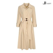 JJ지고트 핀턱 플레어 셔츠 원피스 GL4M0OPP1