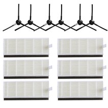 산업용 회사 교체 롤러 사이드 브러시 기본 먼지 필터 HEPA 걸레 세트 ilife A4 A4S A40 X432 폴라리스 PVCR 0826 로봇 진공 청소기 부품용, [01] 001