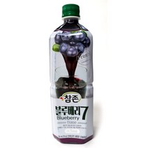 참존 블루베리원액 835ml 음료베이스, 청솔 블루베리 원액 835ml