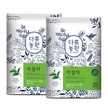 아트박스/메가커피 다농원 작설차 25티백 2개세트, 본품