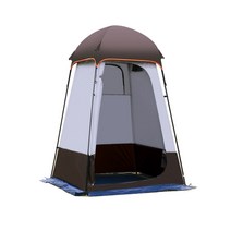 캠핑 샤워텐트 샤워부스 이동식 간이탈의실 화장실, 카키