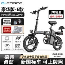 접이식 전기자전거 독일 지포스 대리운전 배달 초경량 출퇴근, 25A 약 100KM, 48V_옵션Ah장거리KM