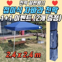 우박사솔루션 캐노피 자바라 이동형 천막, 1개