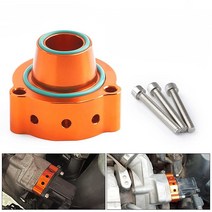 ANDO RACING 블로우 오프 밸브 스페이서 블로우 오프 어댑터 아날로그 사운드 BOV VW 아우디 2.0T TSI TFSI MK5 GTI B7 A3 A4 TT 다이버터 DV