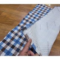 누빔 반시트 80 x 140 / 병원침대 위에 사용 ( 1603베스트- 블루)