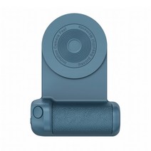 카메라 동조기 마그네틱 핸들 사진 브래킷 magsafe 데스크탑 무선 충전기 모바일 스마트 블루투스 핸드 헬드 손떨림 방지 selfie 스틱, 파란색, 무선 충전