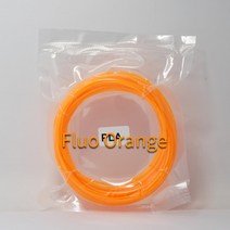 플라스틱 3d 펜 10 미터 PLA 1.75mm 3D 프린터 필라멘트 인쇄 재료 압출기 액세서리 부품 투명 흰색 목재, Fluo Orange, 29 Fluo-오렌지
