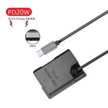 PD USB-C EP-5A EN-EL14 더미 배터리 전원 어댑터 Nikon D3100 D3200 D3300 D3400 D3500 D5100 D5200 D5300 D5500 D56