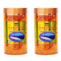 코스타 호주 상어간유 샤크 리버 오일 1000mg 365캡슐 2팩