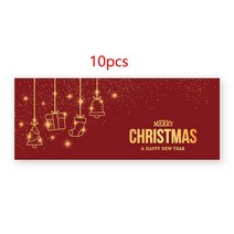 복스티커 새해 복 감사 인사 선물 포장 답례품 전통 떡 택 라벨 스티커 1030Pcs 6x15cm 메리 크리스마스 레드 블루 산타 클로스 패턴 디자인 패키지 레이블 312EA 9, 05 QY1565-10PCS