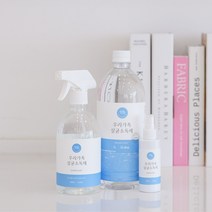 [엄마랑아기랑] 우리가족 살균소독제 리필 휴대용 구성 (1L+500ml+70ml)