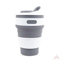 실리콘 텀블러 접이식 350ml 간편 휴대 색상 랜덤