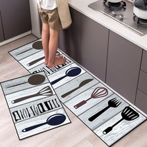 인테리어 러그 빈티지 rug 부엌 바닥 매트 거실 장식 카펫 홈 입구 현관 매트 긴 스트립 침실 water absorbable Washable 욕실 매트스마일 원형 반원 미니