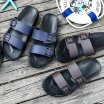 DHP080156ZG-M011 남자샌들 남성슬리퍼 스트랩쪼리 버클샌달