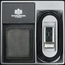 찰스톤 소가죽 벨트 명함케이스 기념 gift 선물세트