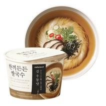 네이처빌 한끼든든 쌀국수 김우동맛, 24개, 92g