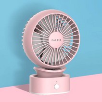 파세코 탁상형 선풍기 미니 책상 사무실 도서관 휴대용 무선 USB PTF-AB8030