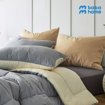 보보홈 마이크로화이바 홀리듀오 사계절 차렵이불 싱글 퀸 겨울 간절기 사계절