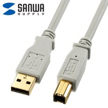 강원전자 산와서플라이 KU20-3HK USB2.0 AM-BM 케이블 3m, 상세페이지 참조