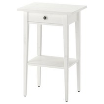 이케아 HEMNES 헴네스 침대협탁 화이트 스테인 46x35 cm 103.540.91