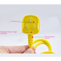전기순간온수기 1600w 220v 미니 보일러 온수 커피 침수 여행 휴대용 인스턴트, 3구 플러그