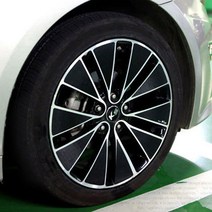 (골져스) 기아 K5 18인치 휠마스크 카본 데칼 스티커 튜닝 용품, Gg_18인치_프리즘홀로그램