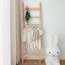 우드레이 인테이러 우드 사다리행거, 블랙 A-사다리행거