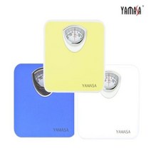 야마사 기계식 아날로그 체중계 YA-9016B, 블루