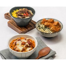저당 다이어트 도시락 2주 식단 아침 점심 직장인 간편식, 덮밥 도시락 6종12팩 1세트, 12개
