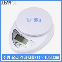 여행이유식 계량 저울, 단일 수량