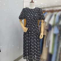 핑크피그 궁전셔링 쉬폰 반팔원피스