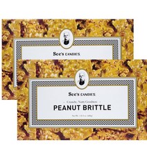 Sees Candies 씨즈캔디 피넛 브리틀 680g, 2팩