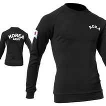 어택존 국산 맨투맨 발열 스판 모음 로카 긴팔 후드 군인 군용 티셔츠 남성 남자 티