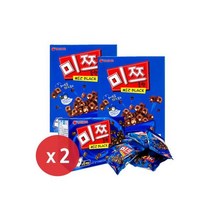 프론티어(식품) 프론티어 탑퍼 초콜릿 웨이퍼 (10g X 50개)500g x 2개, 오리온 미쯔 블랙 과자(42g x 24개)1008g x