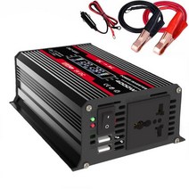 자동차 순수 사인파 인버터 DC 12v/24v ~ 110V/220V 4000W 전압 변압기 전력 변환기 태양광 인버터 액세, 01 12V 220V