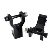 ATV 전면 하강기 키트 랩터 700 350 660R YFM YFZ450 밴시 워리어 블래스터 YFS200 혼다 TRX 400EX 용, 02 Black, 02 black