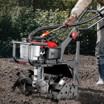 농업용 관리기 휴립기 농사 경작기 보행 디젤 엔진 소형 밭갈이 배토기, 2행정