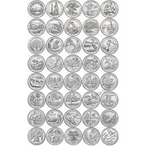 기념주화 가상화폐 비트코인 굿즈 미국 20132021 국립 공원 기념 동전 25 센트 원래 미국 미국 동전 수집, [09] 2021 56th 1 Piece