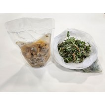 깐 바지락살 노지쑥, 깐바지락살(300g) + 노지쑥(100g)