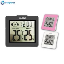 HAPST_ 식당온도계 디지털온고계 출산용품 습도온도계 산업용온습도계 불온도계, 블랙