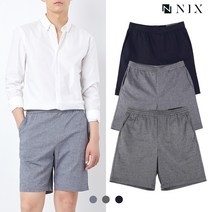 [NIX]남) C/P슬럽 밴딩 하프팬츠(FNOMCPH152P)