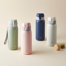 (1+1커플세트) 락앤락 처비 텀블러 370ml (아이보리 민트 블루 라이트핑크), 핑크2개