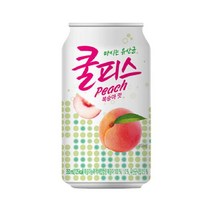 쿨피스 복숭아맛 350ml 12개