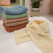 케이블 니트 머플러 꽈배기 목도리 남녀공용